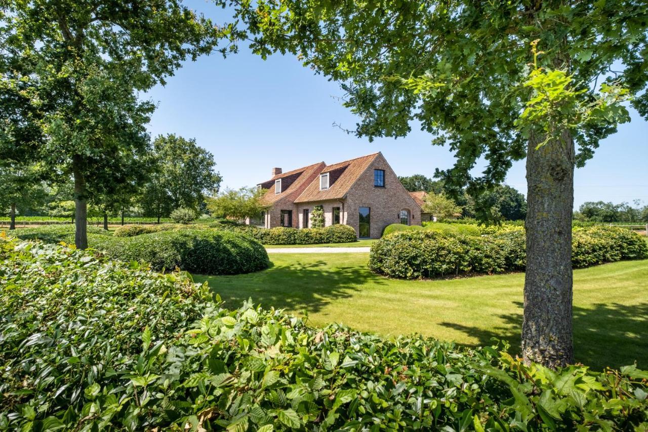 Hoeve Den Akker - Luxueuze Vakantiewoningen Met Privetuinen En Alpaca'S Nabij Brugge, Damme, Knokke, Sluis En Cadzand Eksteriør billede