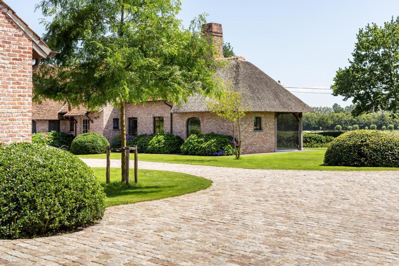 Hoeve Den Akker - Luxueuze Vakantiewoningen Met Privetuinen En Alpaca'S Nabij Brugge, Damme, Knokke, Sluis En Cadzand Eksteriør billede