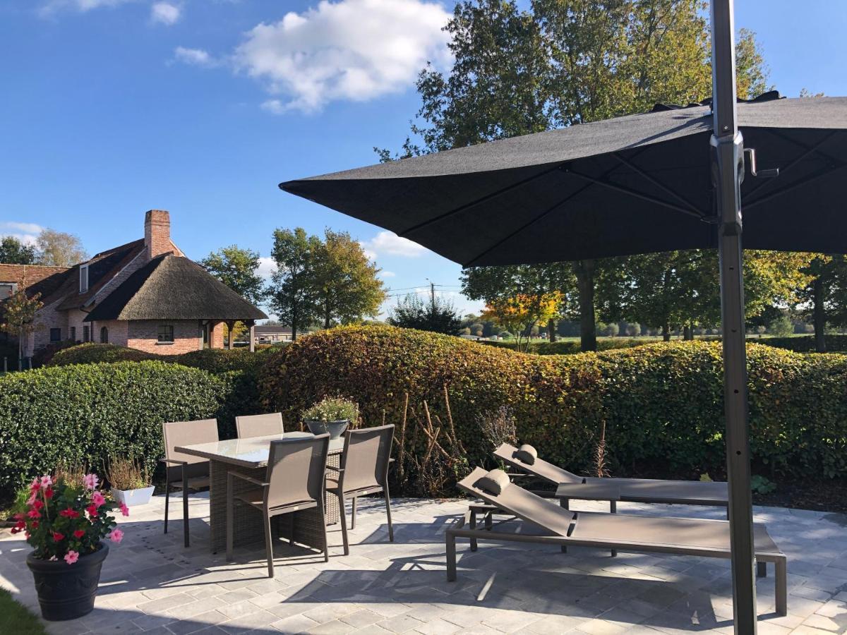 Hoeve Den Akker - Luxueuze Vakantiewoningen Met Privetuinen En Alpaca'S Nabij Brugge, Damme, Knokke, Sluis En Cadzand Eksteriør billede