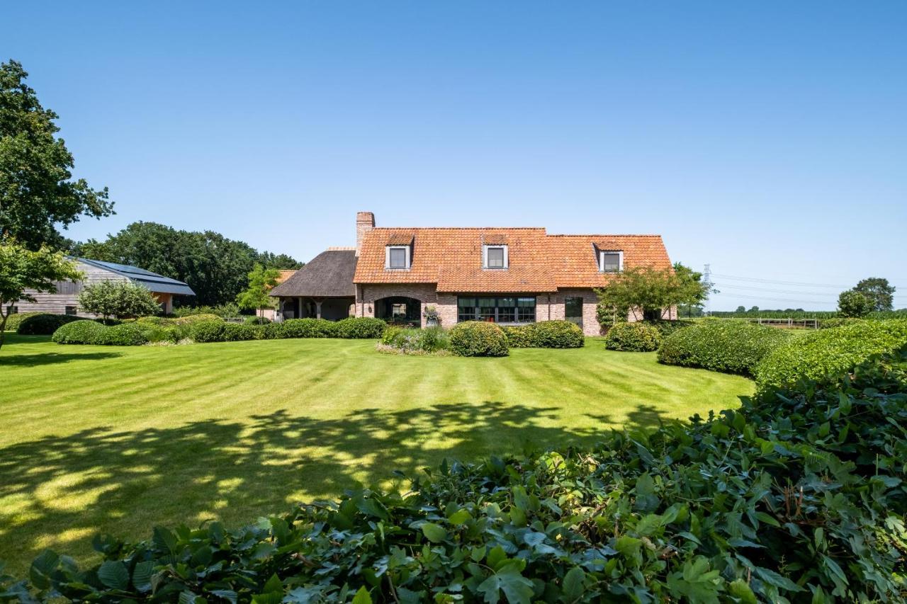Hoeve Den Akker - Luxueuze Vakantiewoningen Met Privetuinen En Alpaca'S Nabij Brugge, Damme, Knokke, Sluis En Cadzand Eksteriør billede