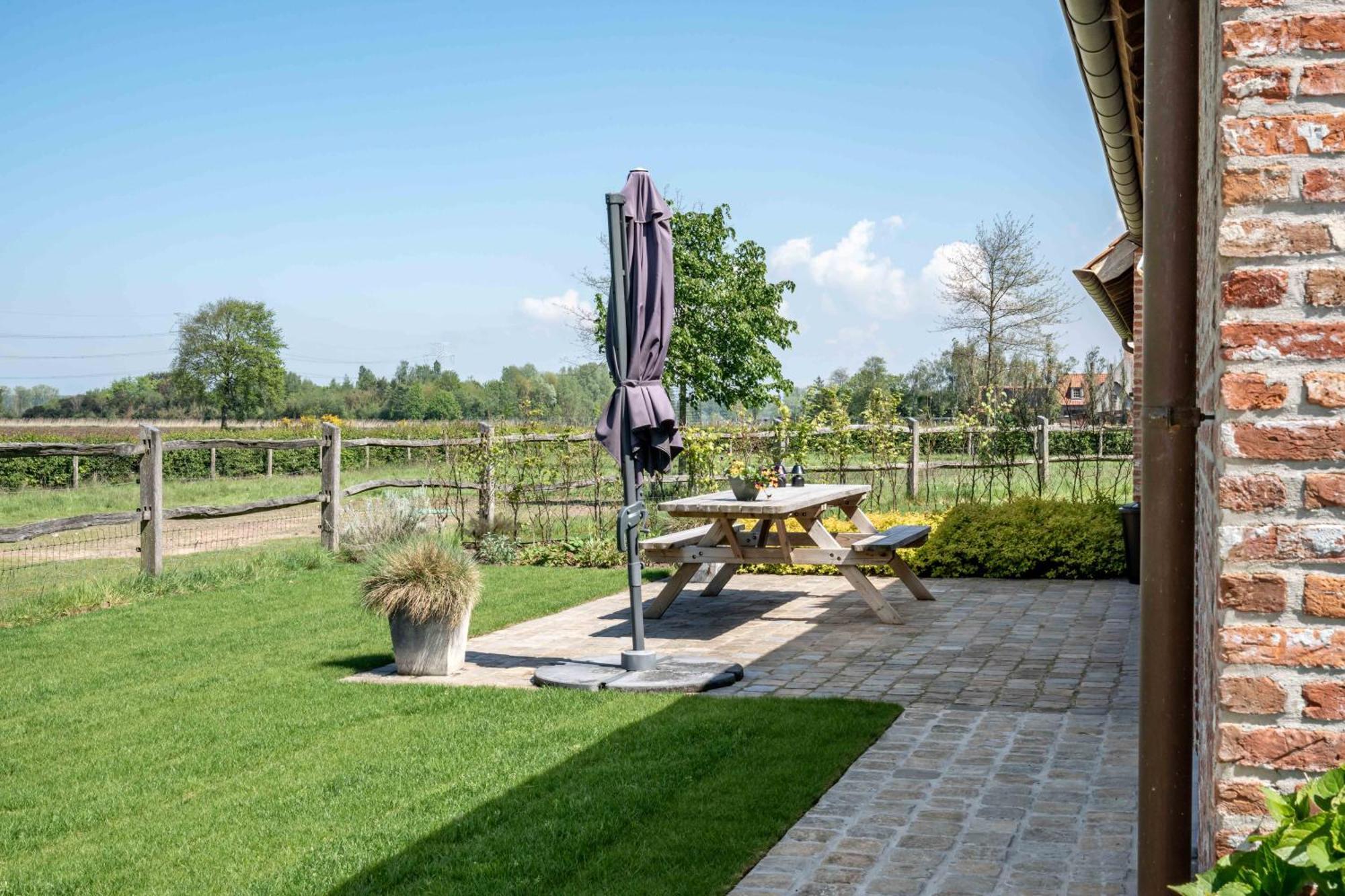 Hoeve Den Akker - Luxueuze Vakantiewoningen Met Privetuinen En Alpaca'S Nabij Brugge, Damme, Knokke, Sluis En Cadzand Eksteriør billede